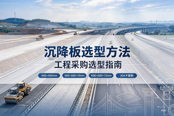 东光沉降板选择方法