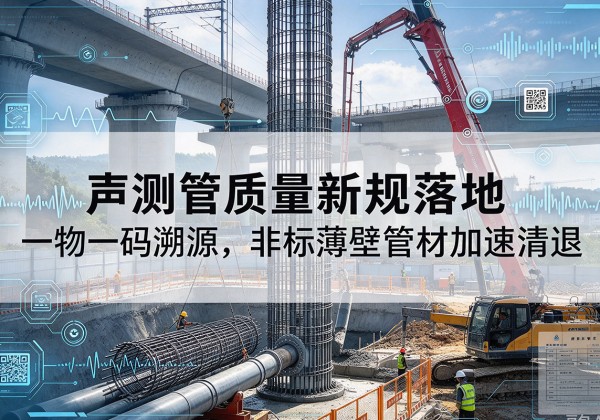 东光声测管质量新规落地，一物一码溯源，非标薄壁管材加速清退